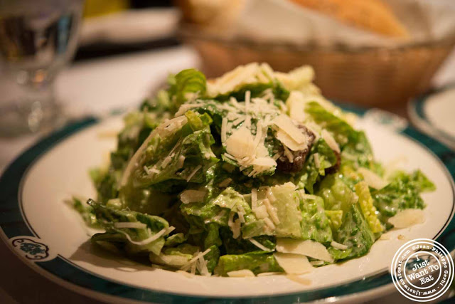 Image of Caesar salad at Empire Steakhouse in NYC, New York