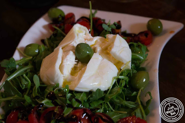 Image of Burrata at San Matteo Pizza and Expresso Bar in NYC, New York