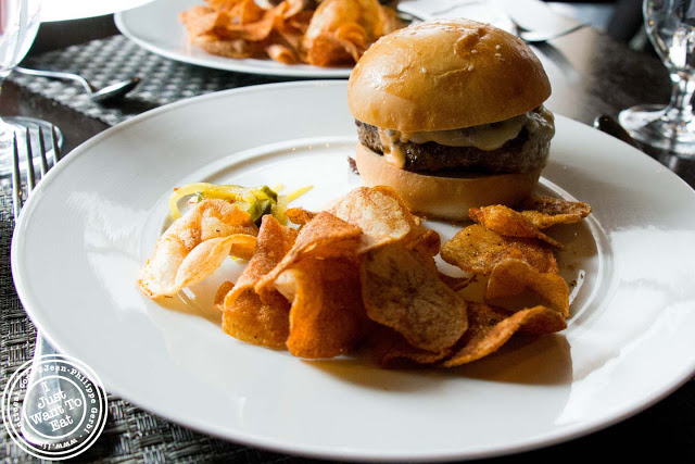 Image of the TC burger at Colicchio and Sons in NYC, New York
