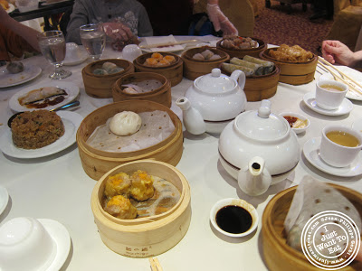 Image of Dim Sum at the Golden Unicorn in Chinatown NYC, New York
