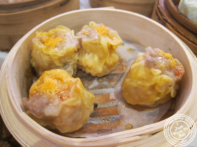 image of Pork shumai at the Golden Unicorn in Chinatown NYC, New York