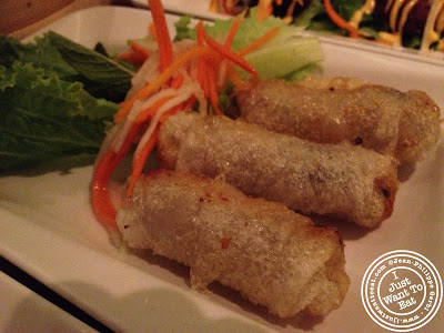 Image of Crispy rolls at Chapas Vietnamese eatery in NYC, New York