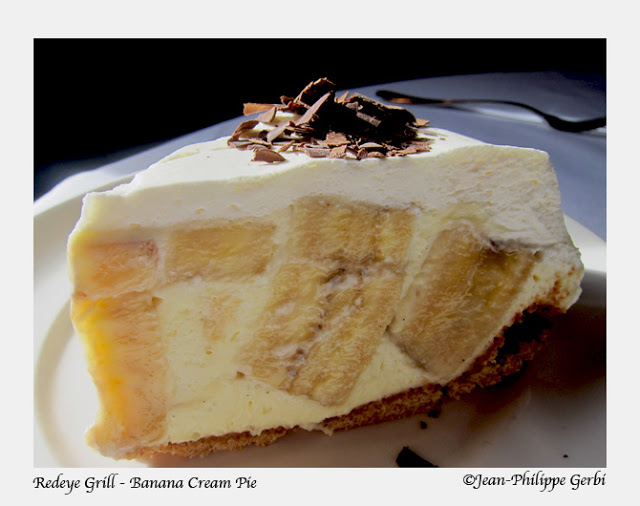 Image of Banana cream pie at the Redeye Grill in NYC, New York