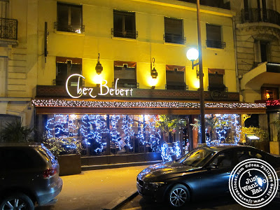 Image of the Entrance of Chez Bebert in Paris, France
