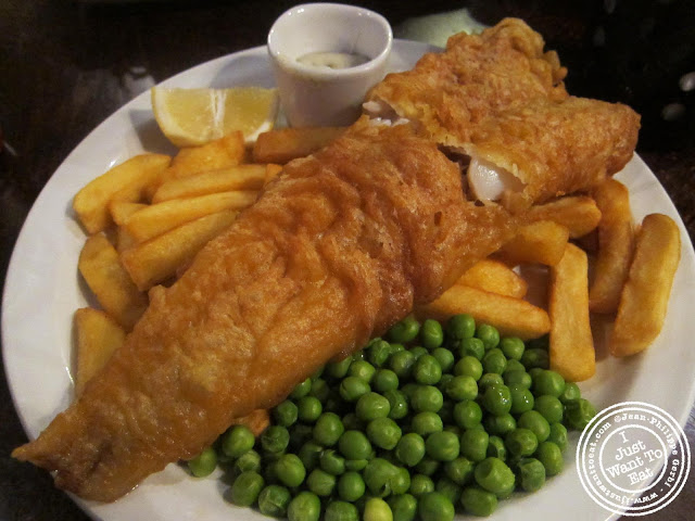 Image of Fish and Chips at The Round Table in London, England
