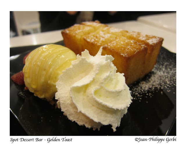 Image of Golden toast at Spot Dessert Bar in Koreatown NYC, New York