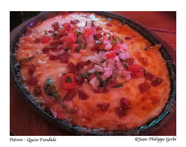 Image of Queso fundido at Patron Mexican Grill in NYC, New York