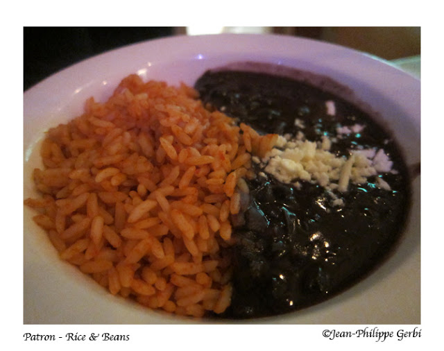 Image of Rice and beans at Patron Mexican Grill in NYC, New York