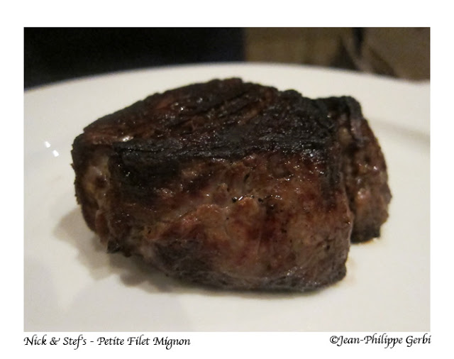Image of Petite filet mignon at Nick and Stef's steakhouse in NYC, New York