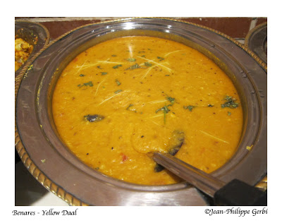 Image of Yellow daal at Benares in NYC, New York