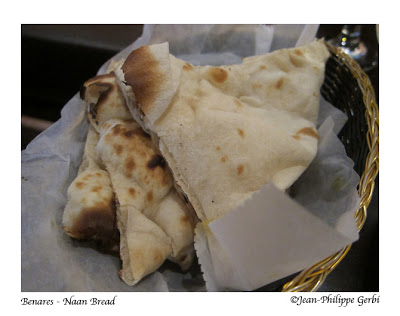 Image of Naan Bread at Benares in NYC, New York