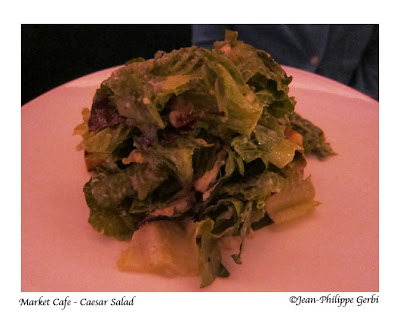 Image of Caesar salad at Market Cafe in NYC, New York
