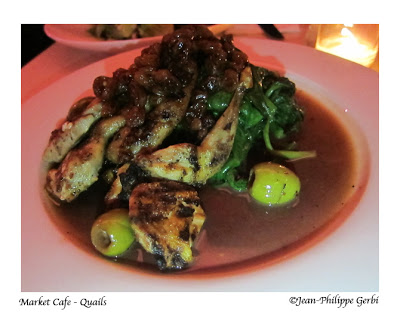 Image of Quail at Market Cafe in NYC, New York