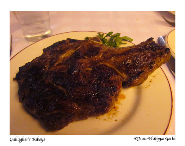 Image of Ribeye at Gallagher's Steakhouse in NYC, New York