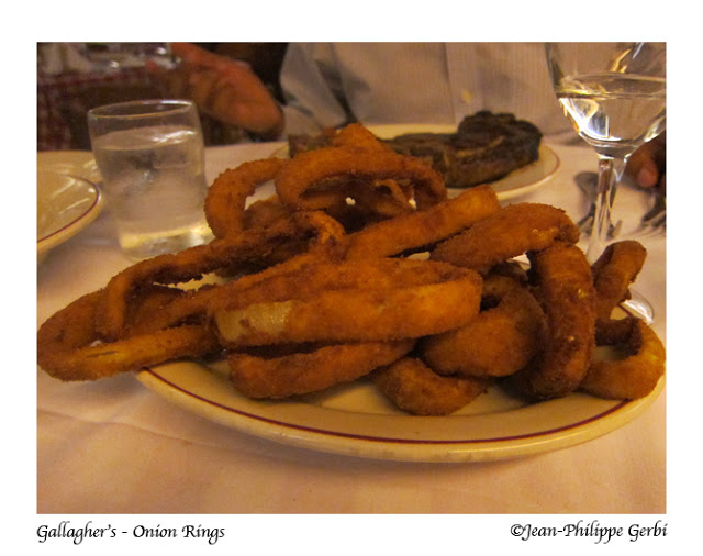 Image of Onion rings at Gallagher's Steakhouse in NYC, New York