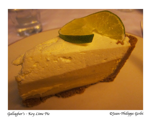 Image of Key lime pie at Gallagher's Steakhouse in NYC, New York