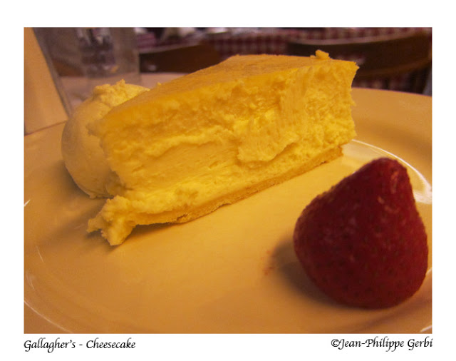 Image of Cheesecake at Gallagher's Steakhouse in NYC, New York