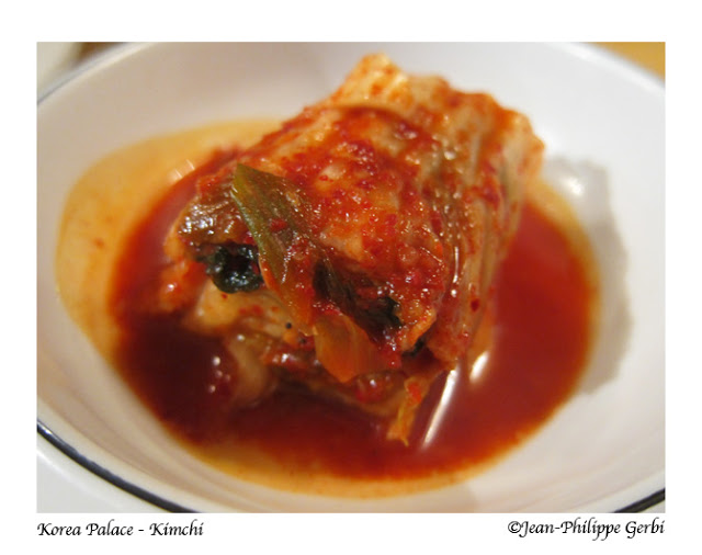Image of Kimchi at Korea Palace restaurant Midtown East NYC, New York