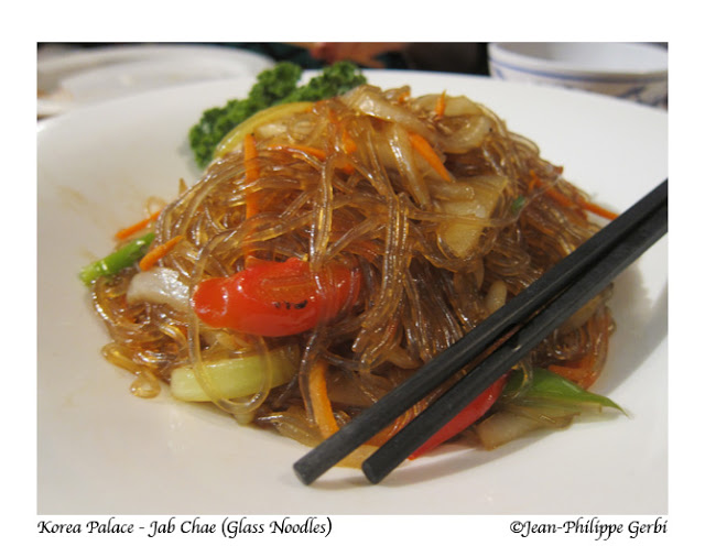 Image of Glass noodles at Korea Palace restaurant Midtown East NYC, New York