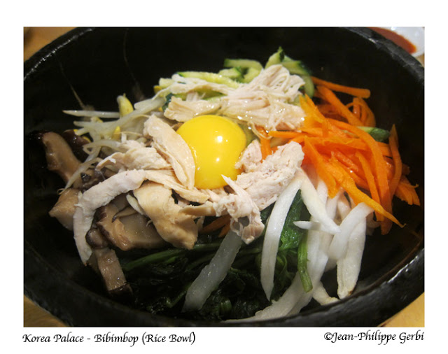 Image of Chicken Bibimbap at Korea Palace restaurant Midtown East NYC, New York