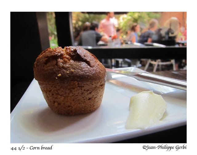 Image of Corn bread at 44 and a half in Hell's Kitchen NYC, New York