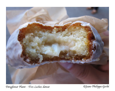Image of Tres leches doughnut at 44 and a half in Hell's Kitchen NYC, New York