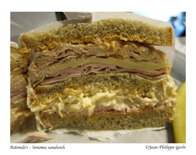 Image of Sonoma sandwich at Rotondo's deli in Rahway, NJ New Jersey