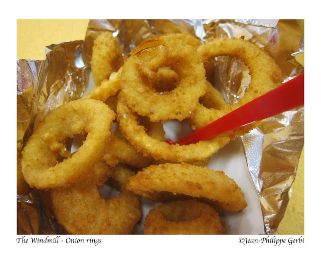 Image of Onion rings at The Windmill in Hoboken NJ, New Jersey