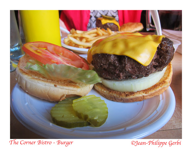 Image of Cheeseburger at The Corner Bistro in NYC, New York
