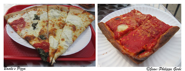 Image of Pizza at Basile's pizza in Hoboken, NJ