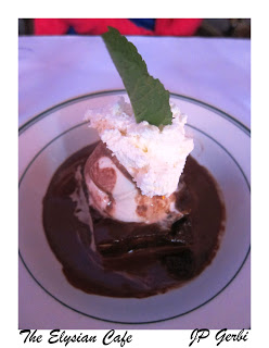 Image of Double chocolate Sunday at Elysian Cafe in Hoboken, NJ New Jersey
