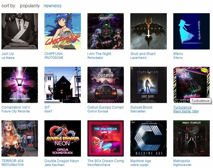 1000w - LE MATOS BREAKS INTO THE NUMBER 1 SPOT IN THE BANDCAMP 80S CHARTS!!