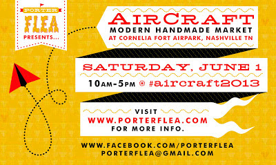 Porter Flea AirCraft art show Nashville