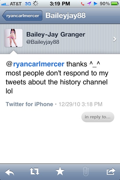 Tweets bailey jay Bailey Jay